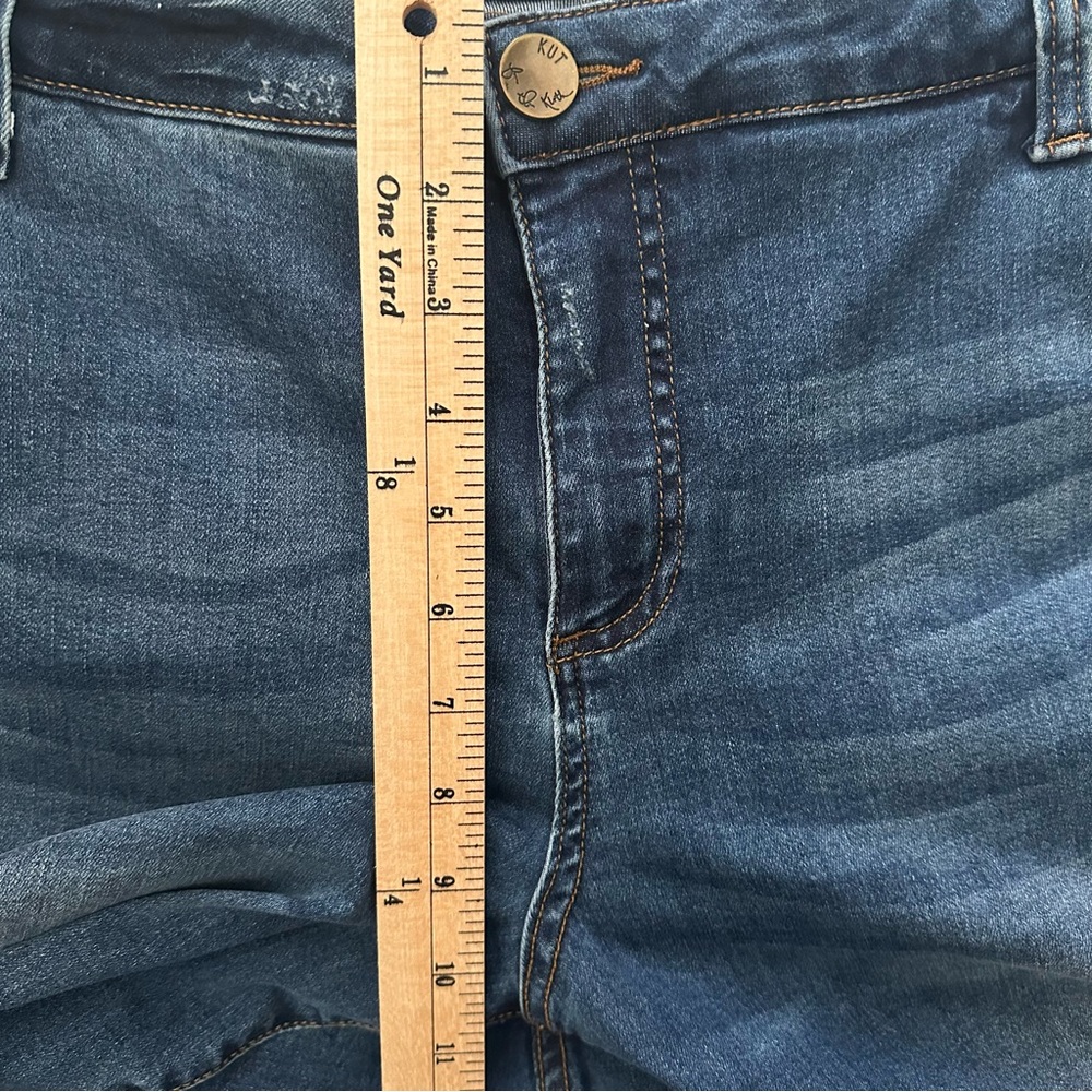 Kut from the Kloth Boyfriend Jeans Size 20W Medium Wash Faded - Picture 5 of 16